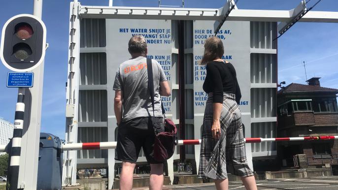 tour Poëzie langs de Schie