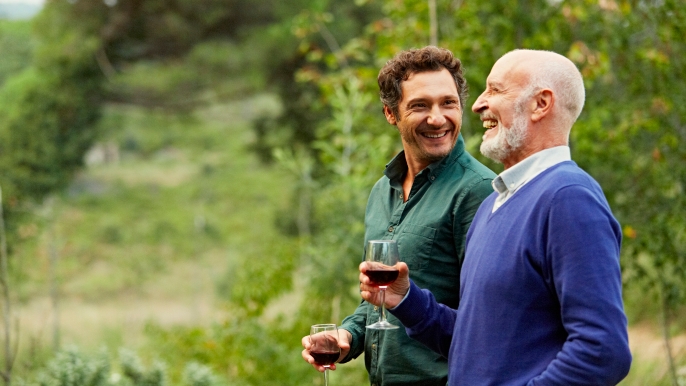 onbeperkt 50% korting op een high wine to go (2 pers.)
